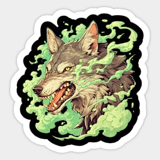 wolf Sticker